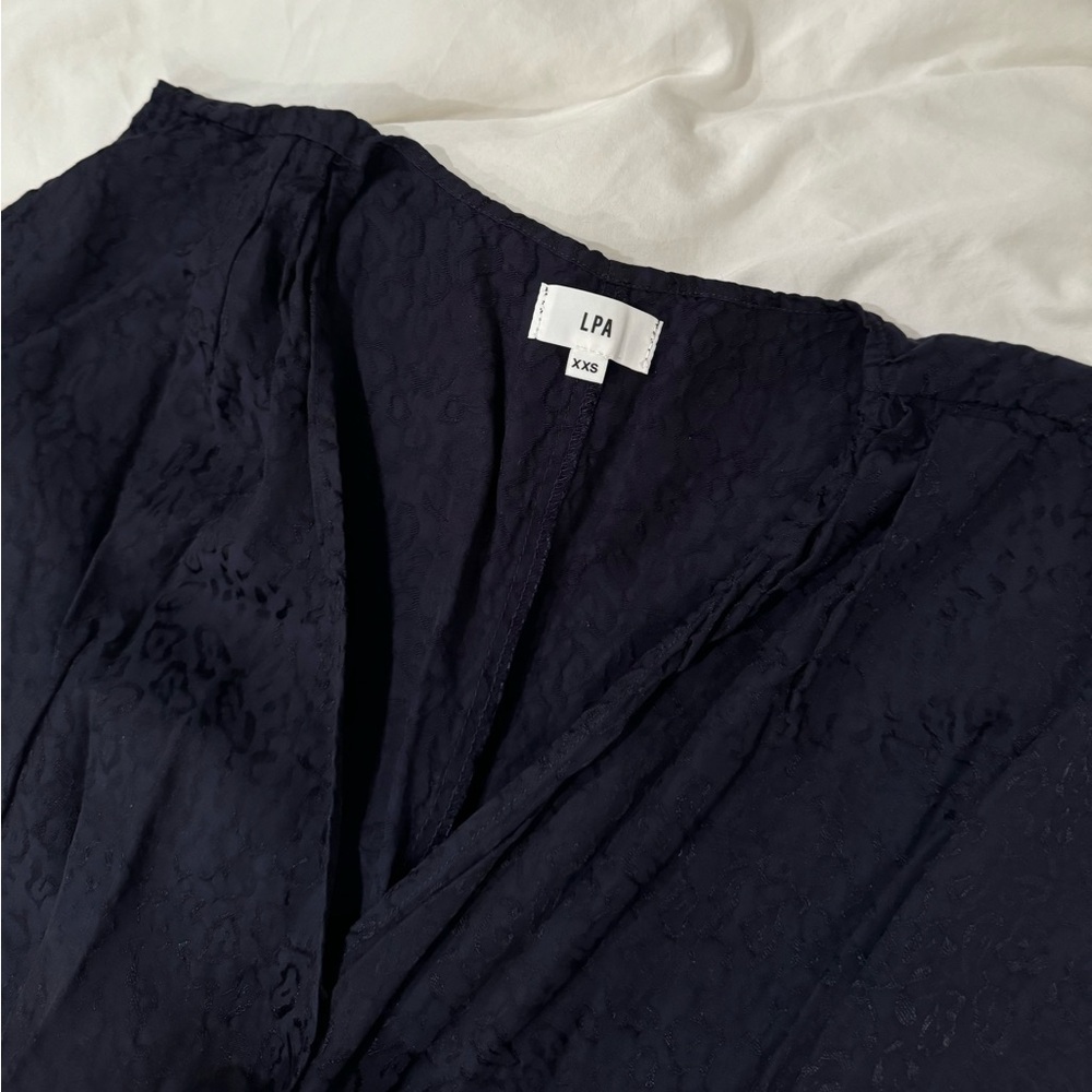 LPA Revolve Jumpsuit Wideleg Navy - Picture 3 of 3